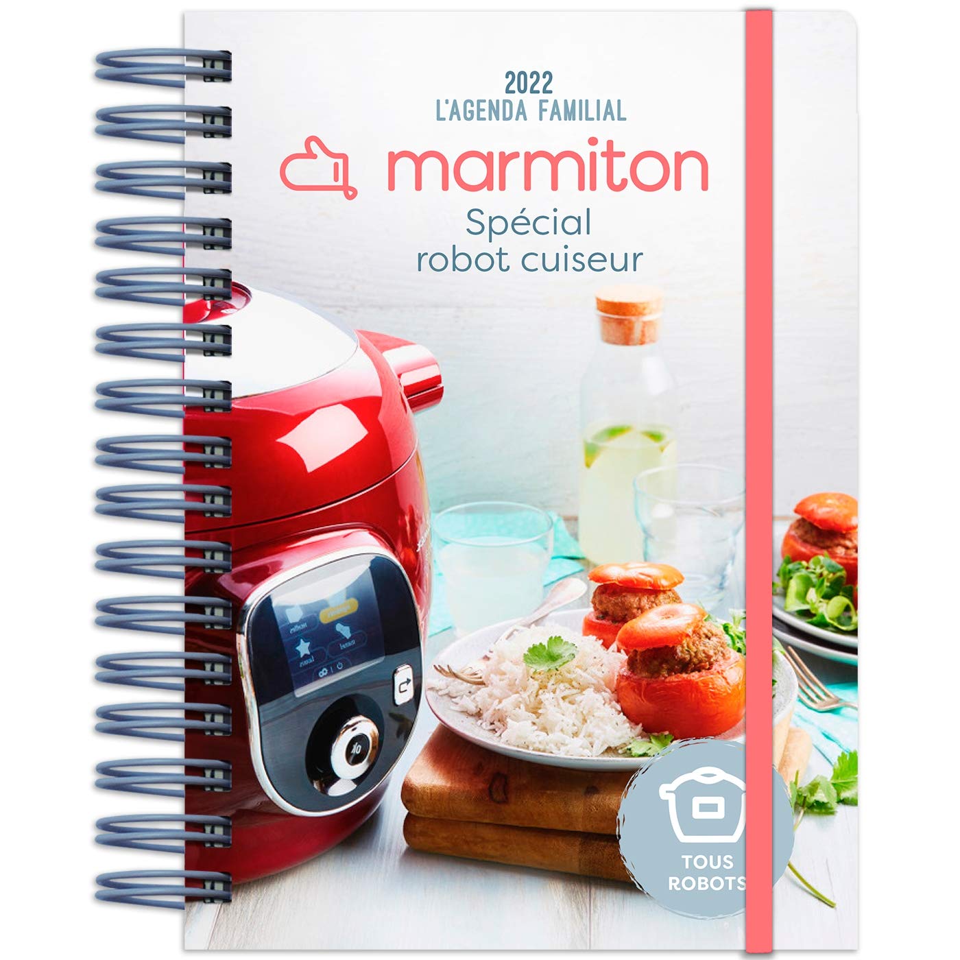 Agenda Familial Marmiton spécial Robot-Cuiseur (DE SEPT 2021 À DEC 2022) book