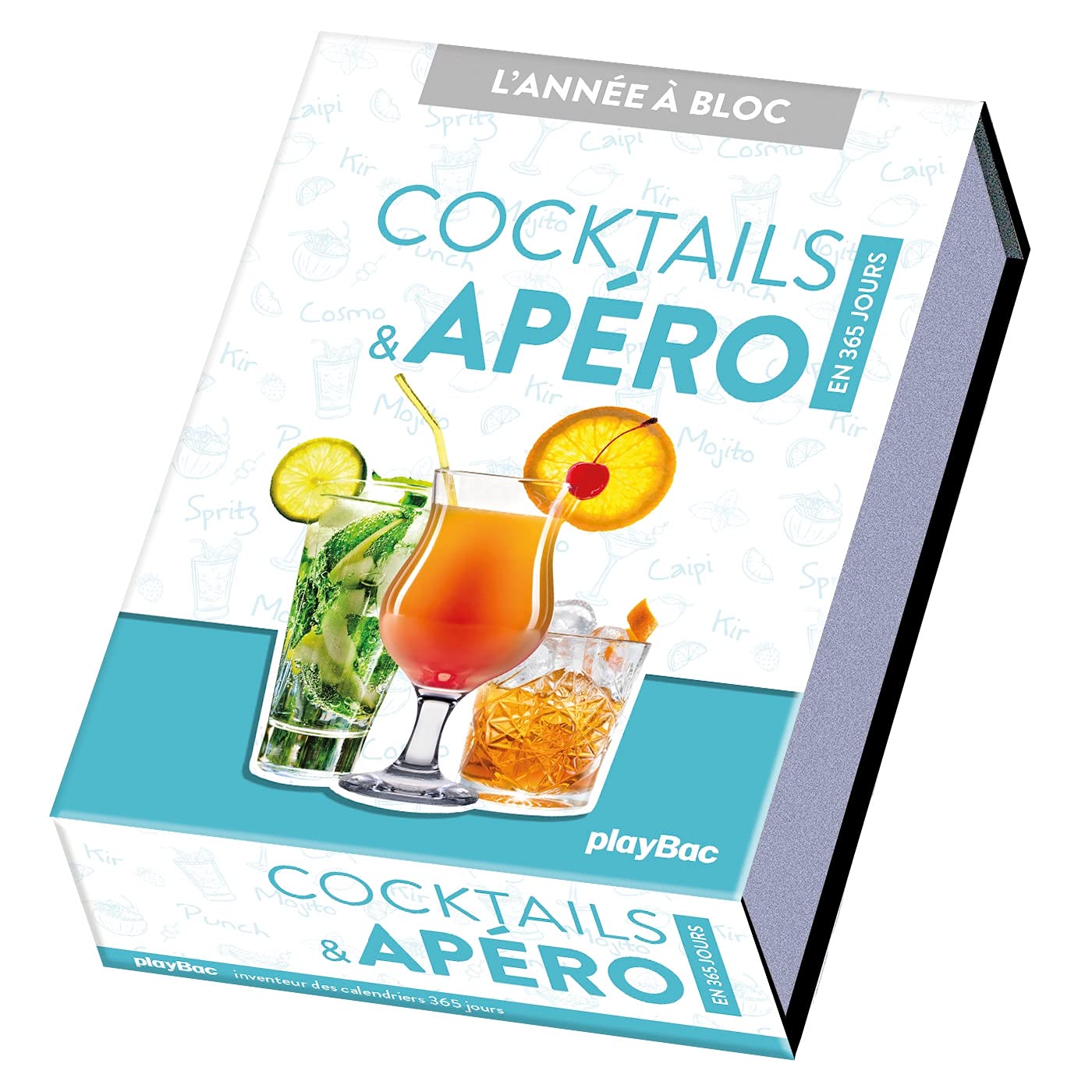 Calendrier Cocktails et apéros en 365 jours - Année à Bloc Parents & Children