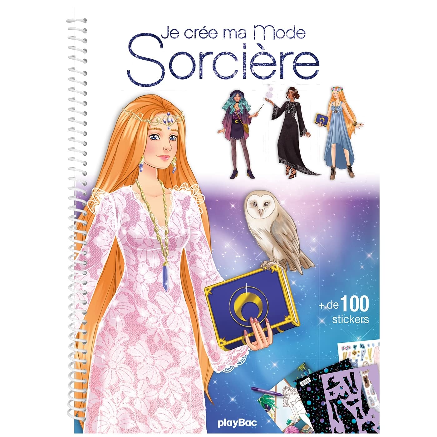 Je crée ma mode Sorcières: + de 100 stickers Tiptoi & Games