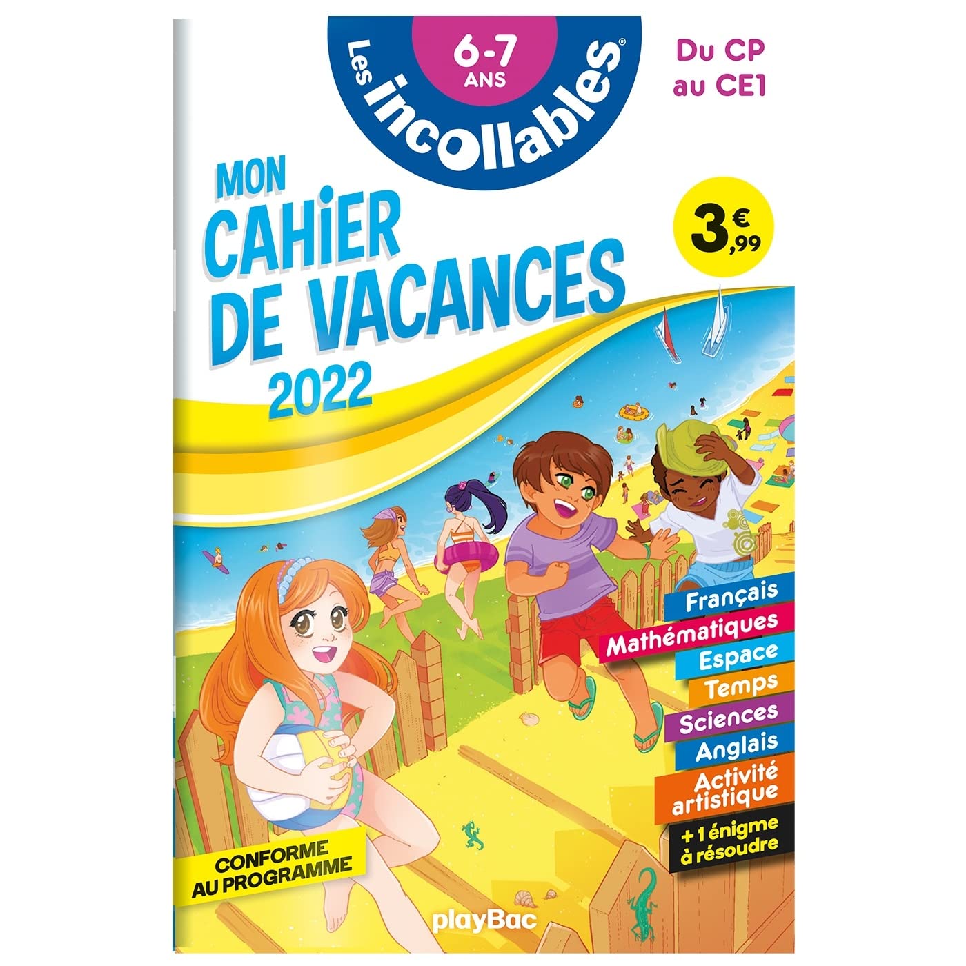 Cahier de vacances 2022 - Les incollables - Du CP au CE1 - 6-7 ans book