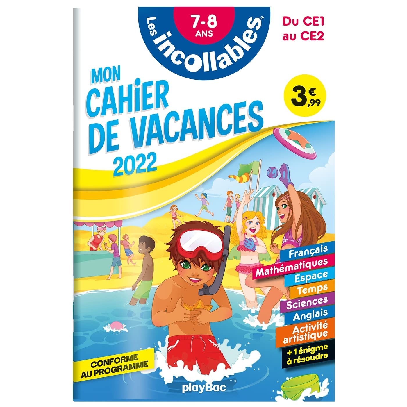 Cahier de vacances 2022 - Les incollables - Du CE1 au CE2 - 7-8 ans book