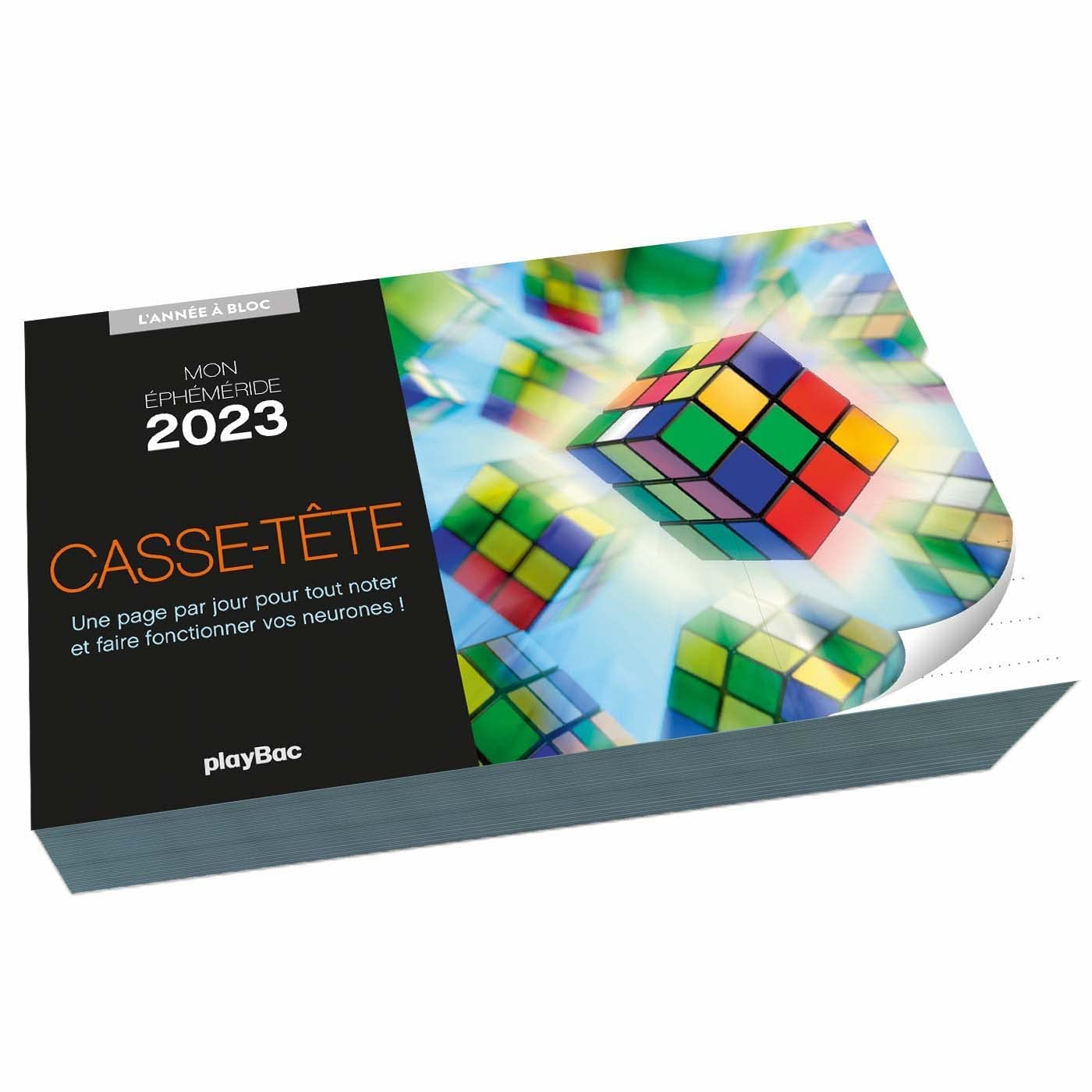 Mon calendrier éphéméride 2023 Casse-tête - L'Année à Bloc (de janv. à déc. 2023) Partnership & Love