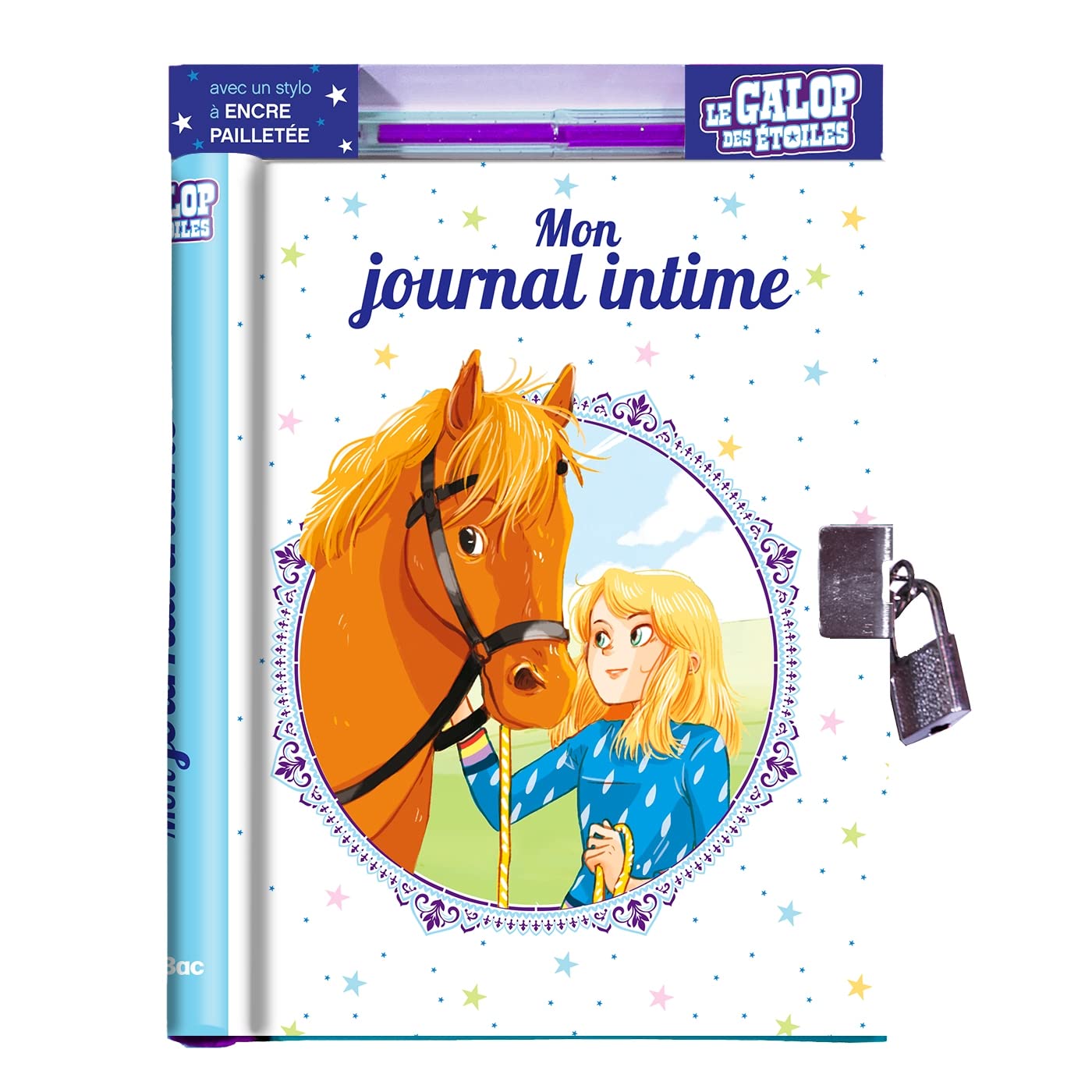 Journal intime - Le galop des étoiles: Avec un stylo à encre pailletée Tiptoi & Games