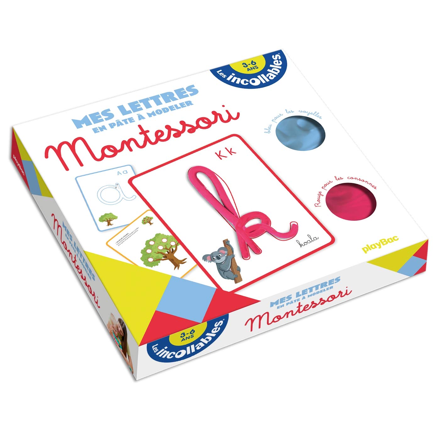 Les incollables - Montessori - Lettres en p teà modeler book