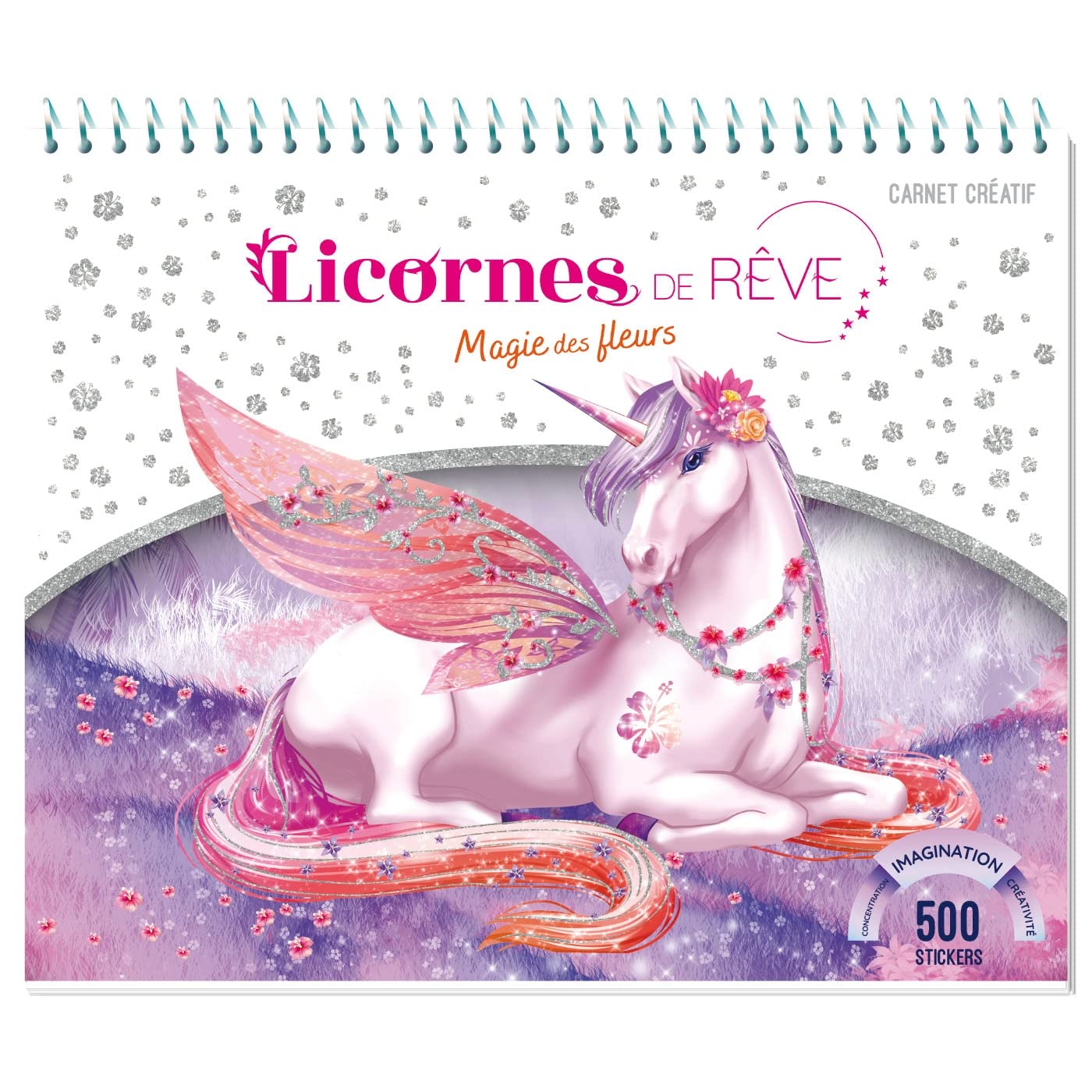 Licornes de rêve - Carnet créatif - Magie des fleurs nouvelle édition Tiptoi & Games