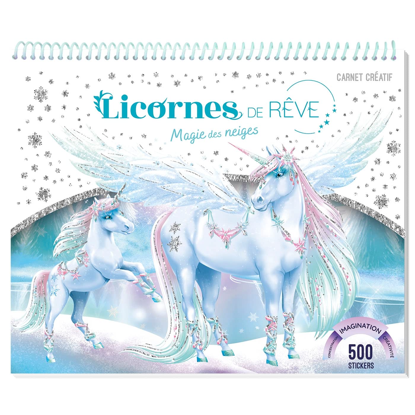 Licornes de rêve - Carnet créatif - Magie des neiges nouvelle édition Tiptoi & Games