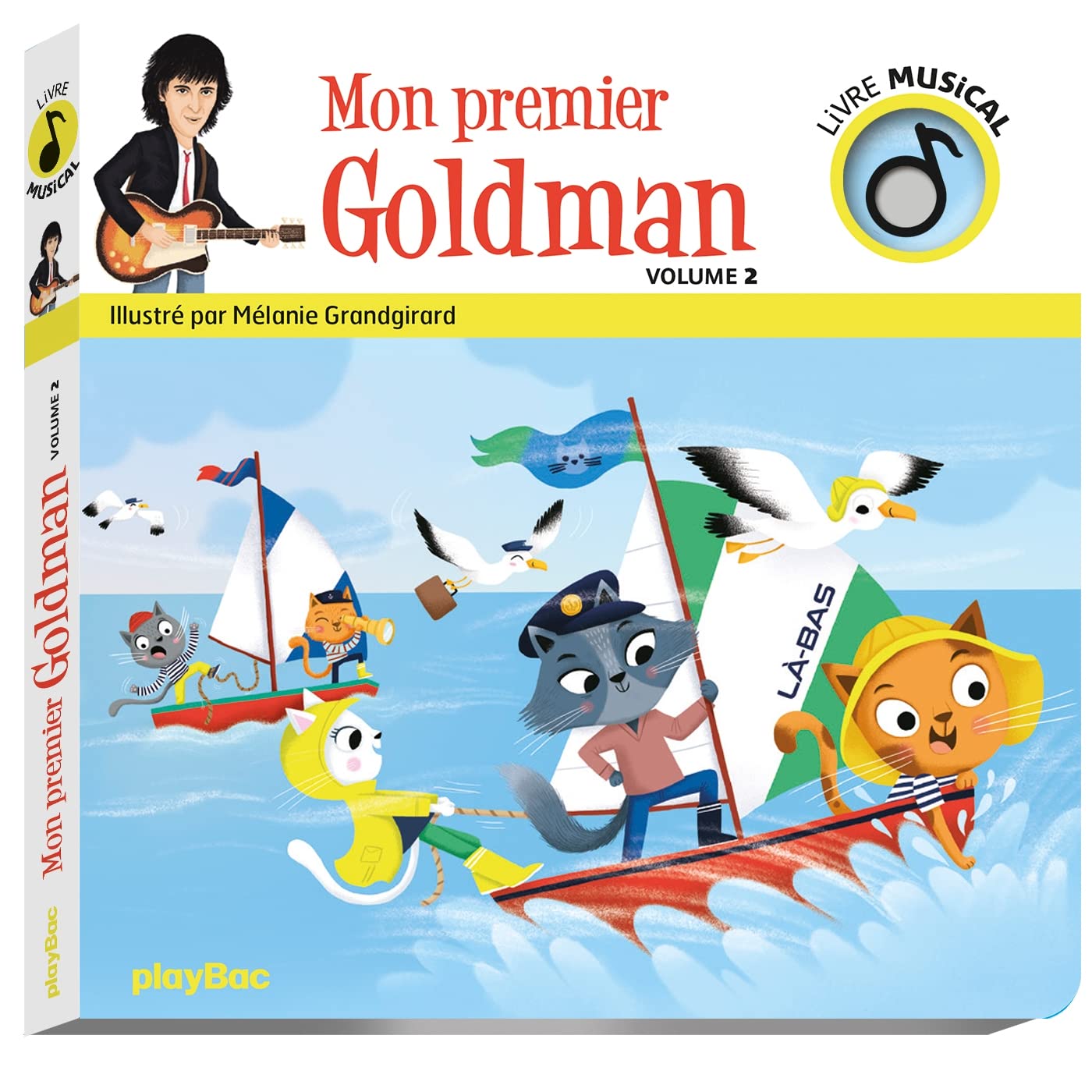 Livre musical - Mon premier Goldman vol 2 book