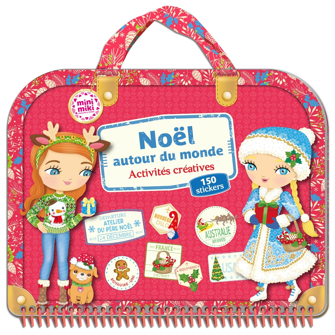 Minimiki - Noël autour du monde - Activités créatives: 220 stickers Tiptoi & Games