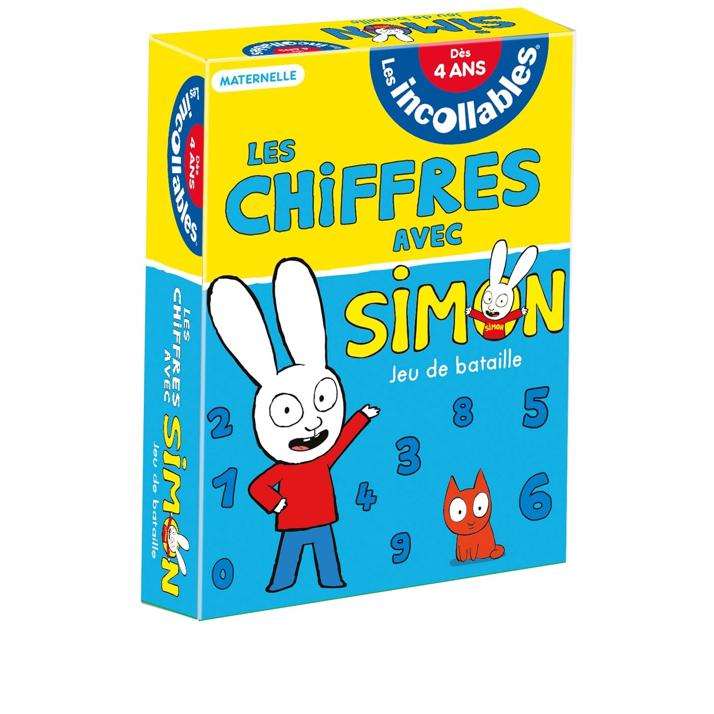 Les incollables - Les chiffres avec Simon - Jeu de bataille book