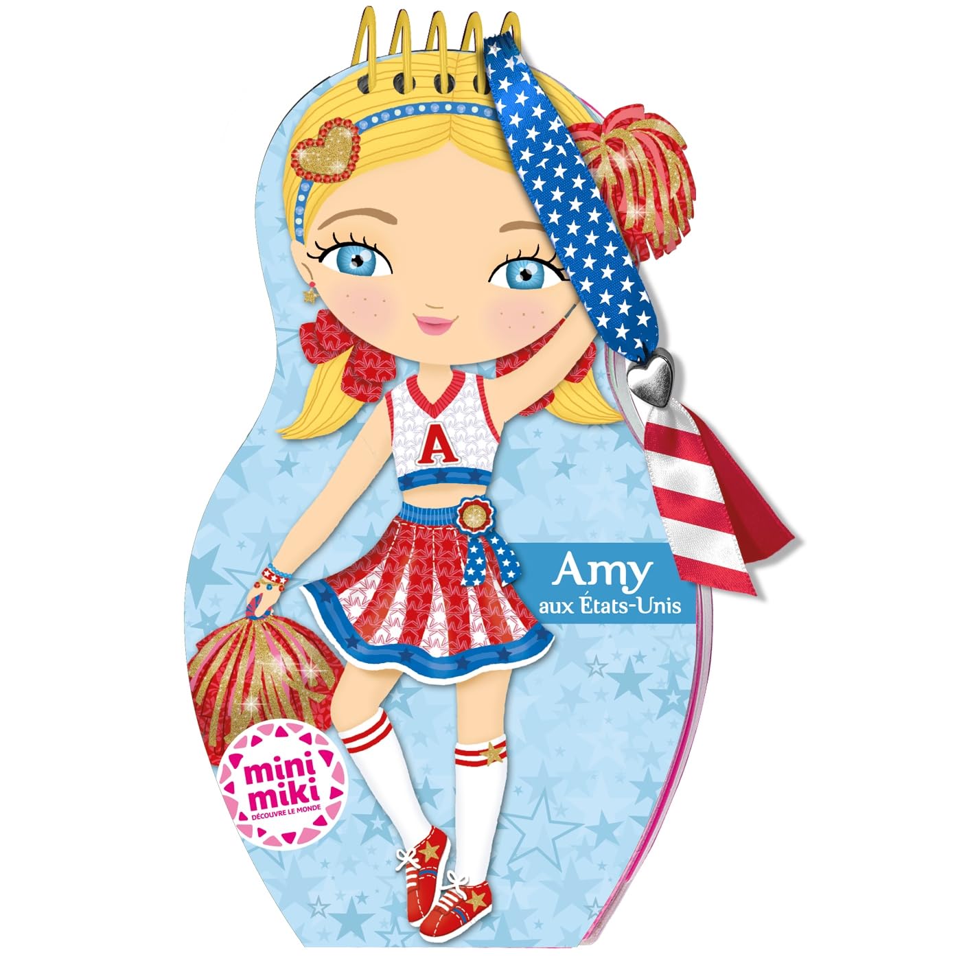 Minimiki - Carnet créatif - Amy aux États-Unis nouvelle édition book