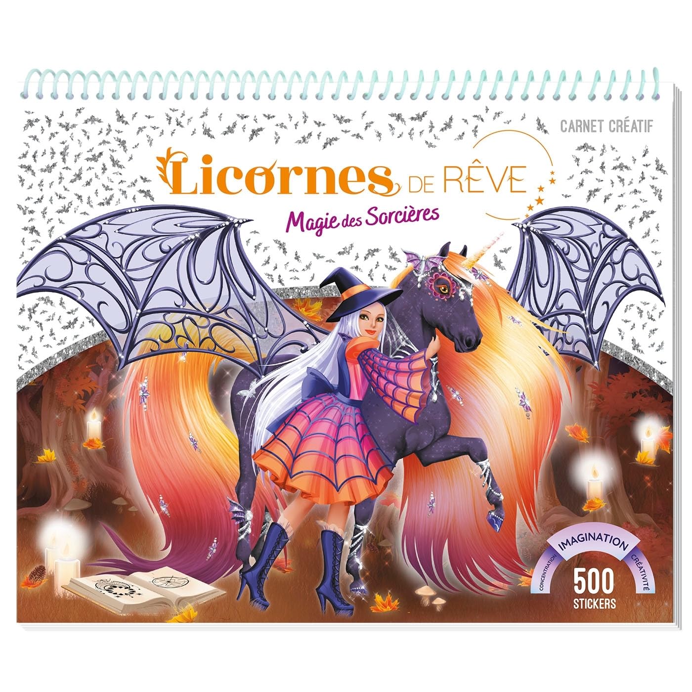Licornes de rêve - Carnet créatif - Magie des sorcières Tiptoi & Games