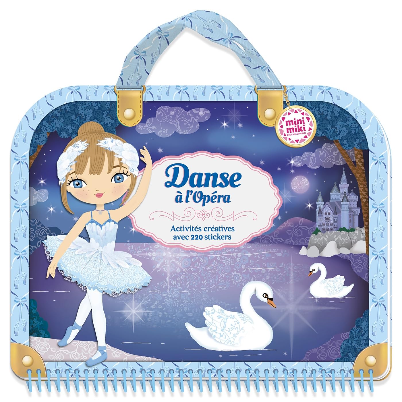 Minimiki - Danse à l'Opéra - Activités créatives avec 220 stickers book