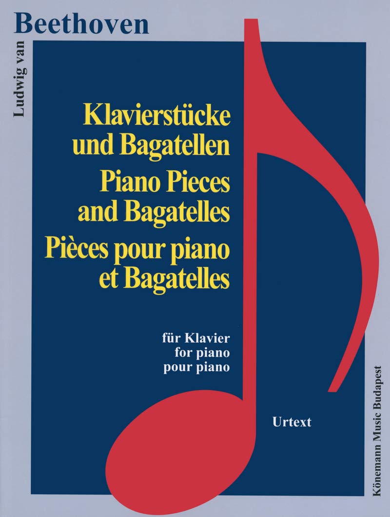 Partition - Beethoven - Pièces pour piano et Bagatelles Arts & Music