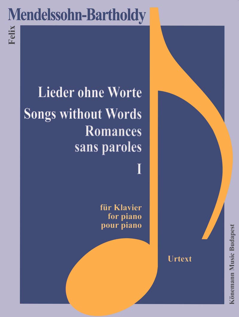 Partition - Mendelssohn-Bartholdy - Romances sans paroles I - pour piano (01) Arts & Music