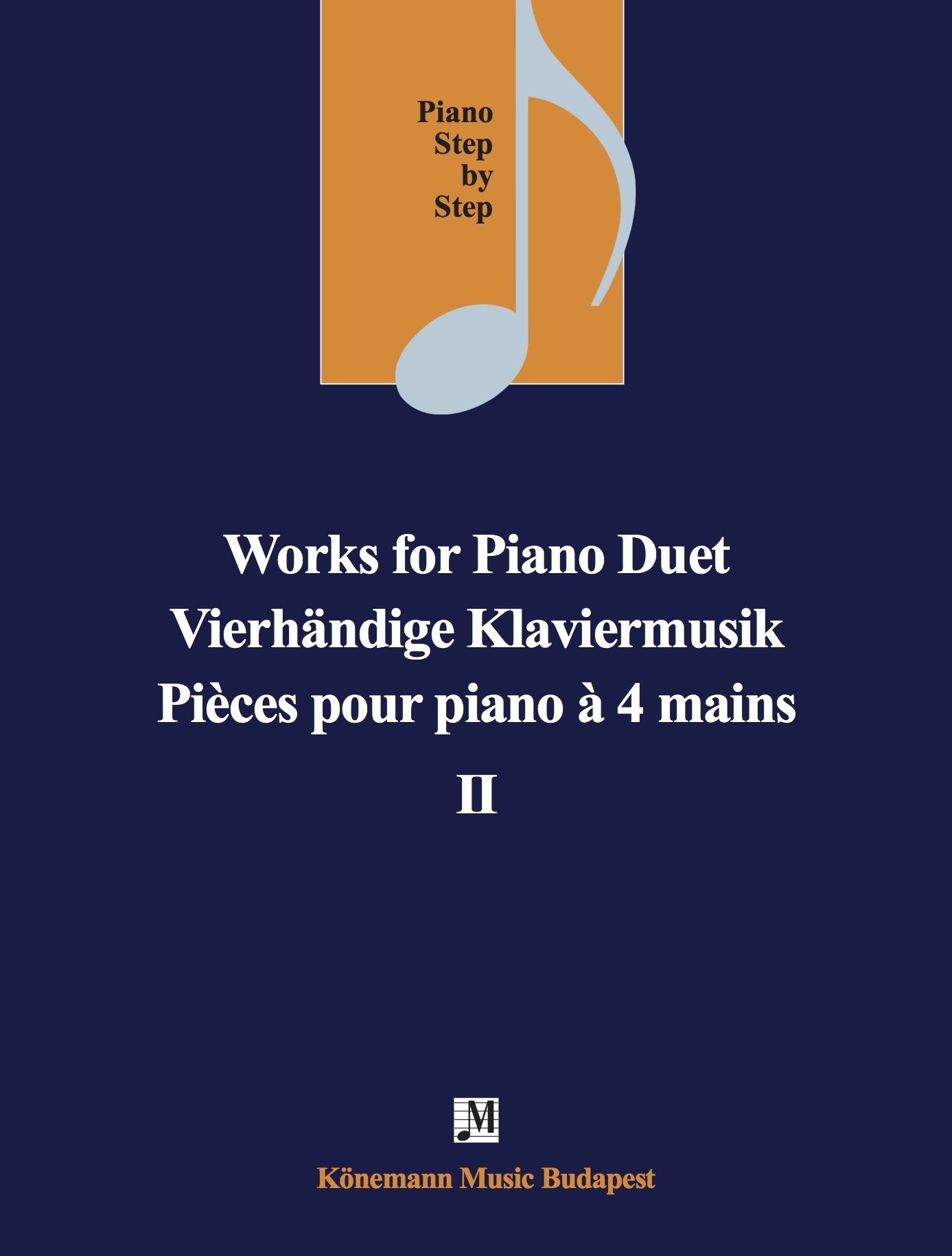 Partition - Pièces pour piano à 4 mains II (02) book
