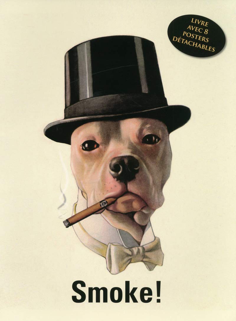 Smoke ! - Livre avec 8 posters détachables publicitaires rétro book