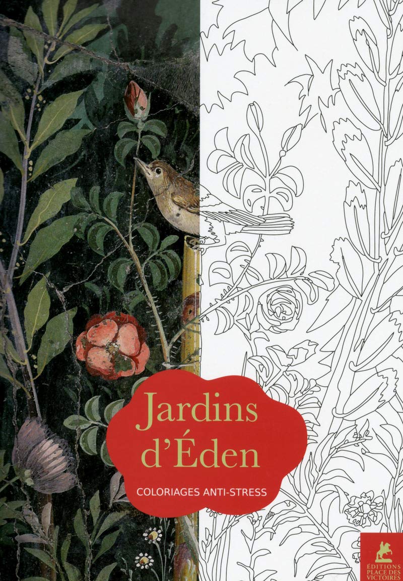 Jardins d'Eden - Coloriages anti-stress book