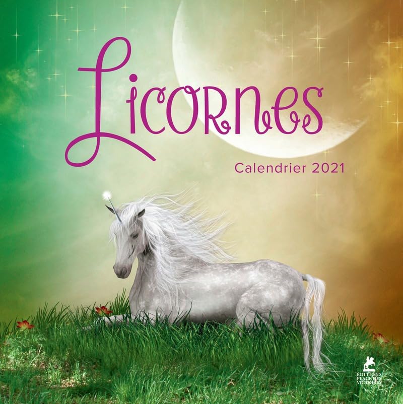 Licornes - Calendrier 2021 Leisure, Home & Garden