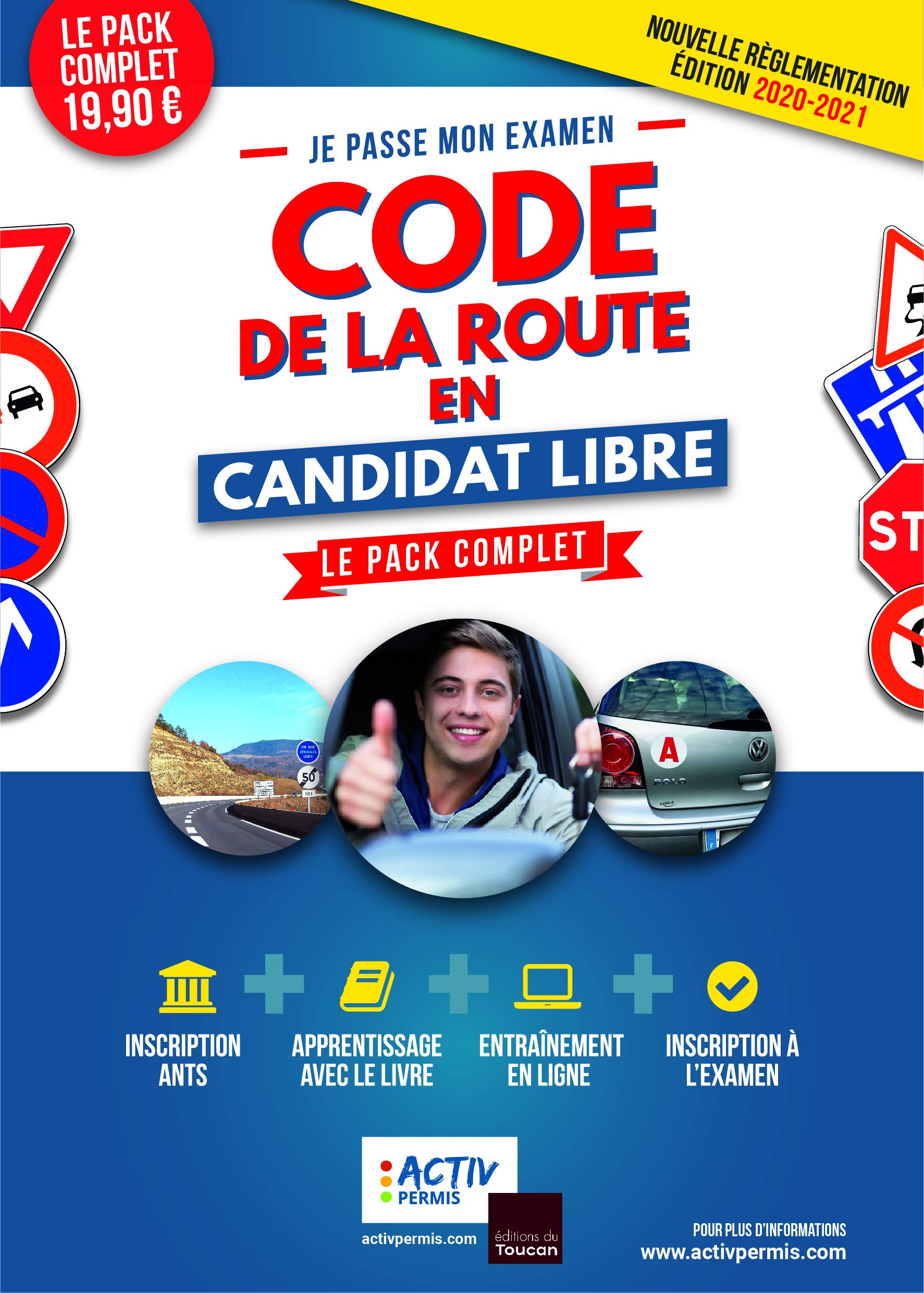 Code de la route 2020-2021 en candidat libre - apprentissage, entrainement, inscription: Le pack complet Politics & History