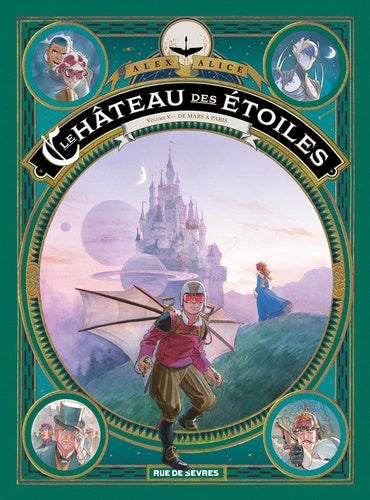 Le château des étoiles. Vol. 5. De Mars à Paris Manga