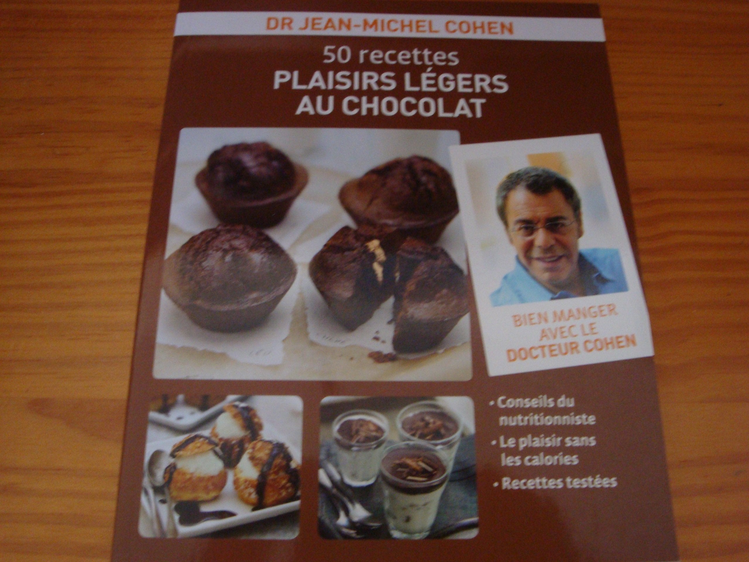 DR Jean-Michel Cohen 50 recettes plaisirs légers au chocolat Books