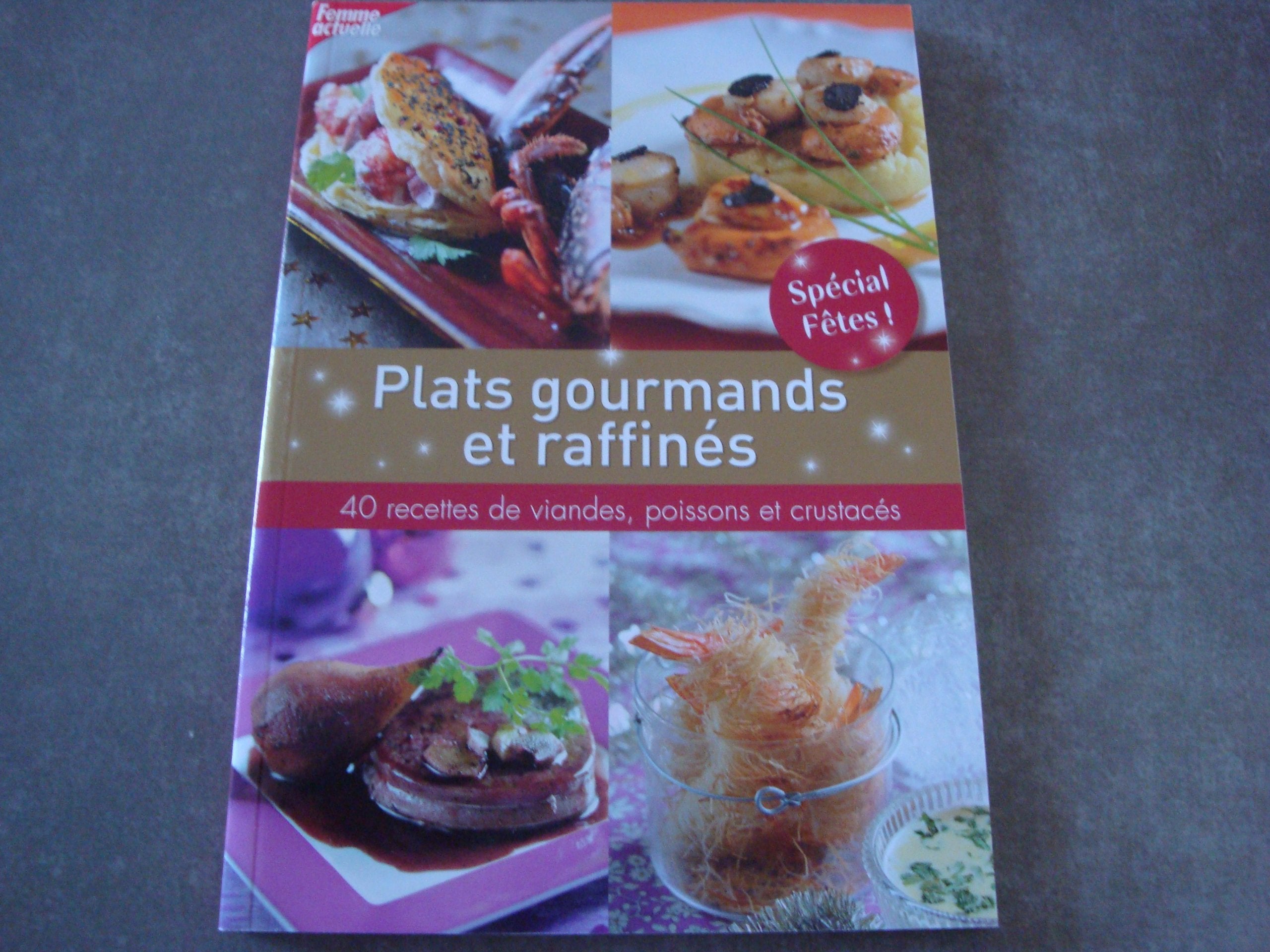 Plats gourmands et raffinés spécial fêtes !! book