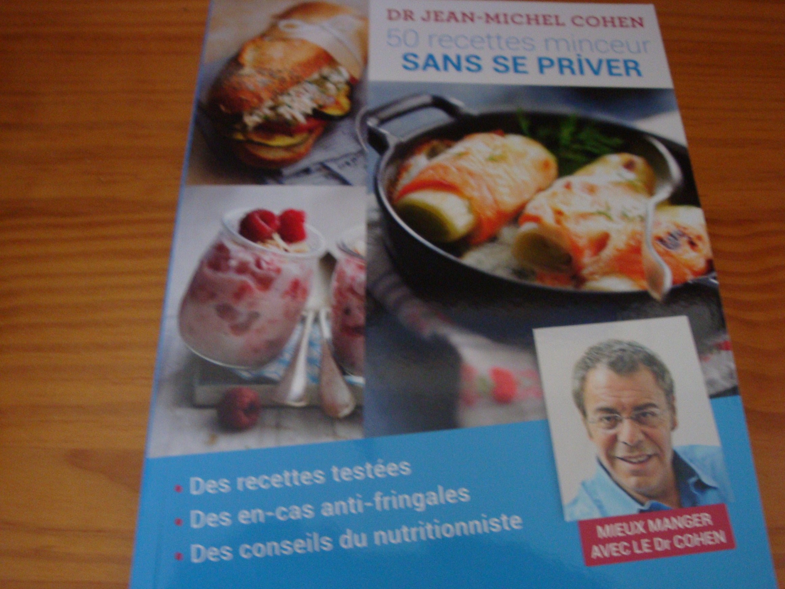 DR Jean-Michel Cohen 50 recettes minceur sans se priver Books