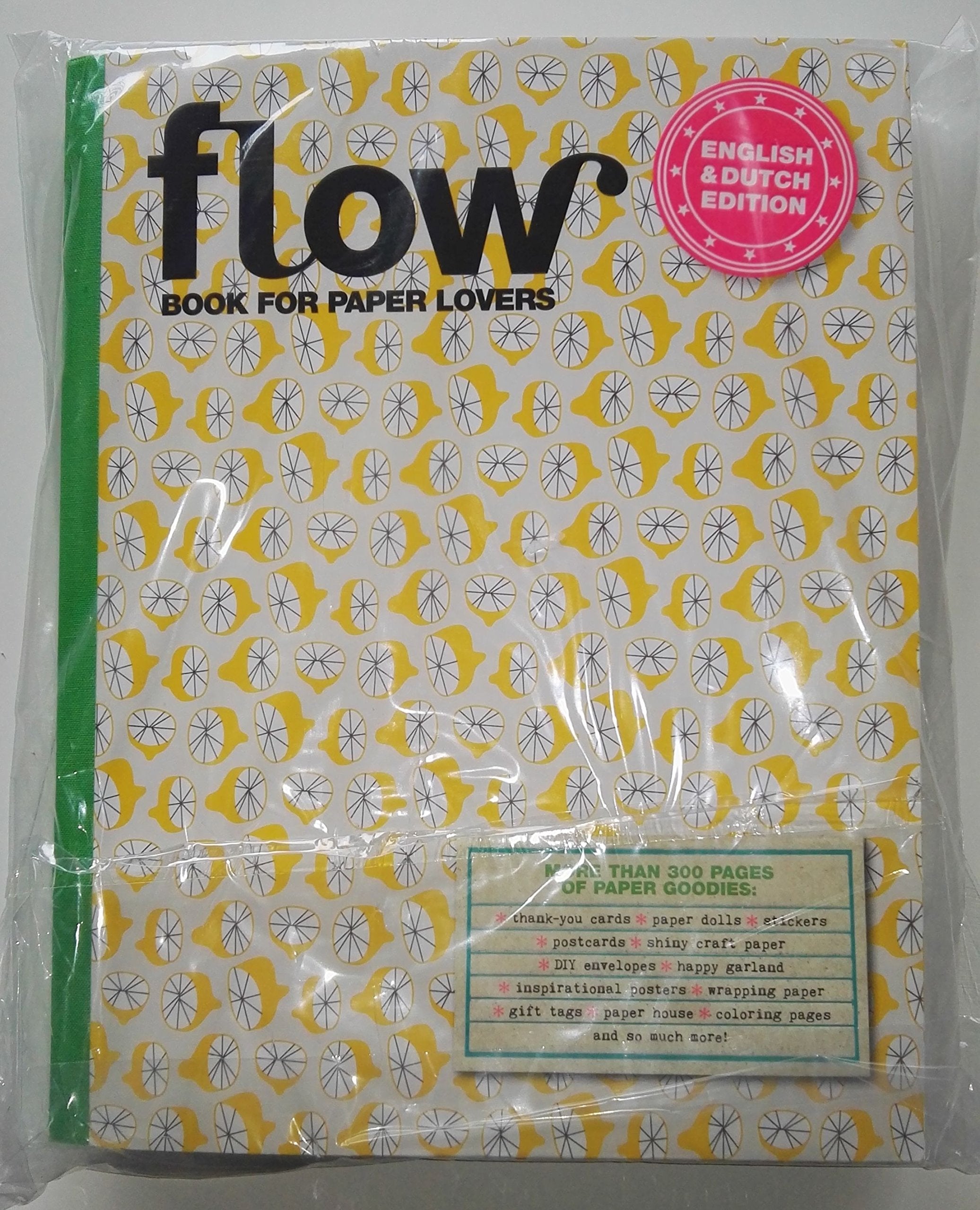 Flow Book for paper lovers: Edition bilingue Anglais-néerlandais Books