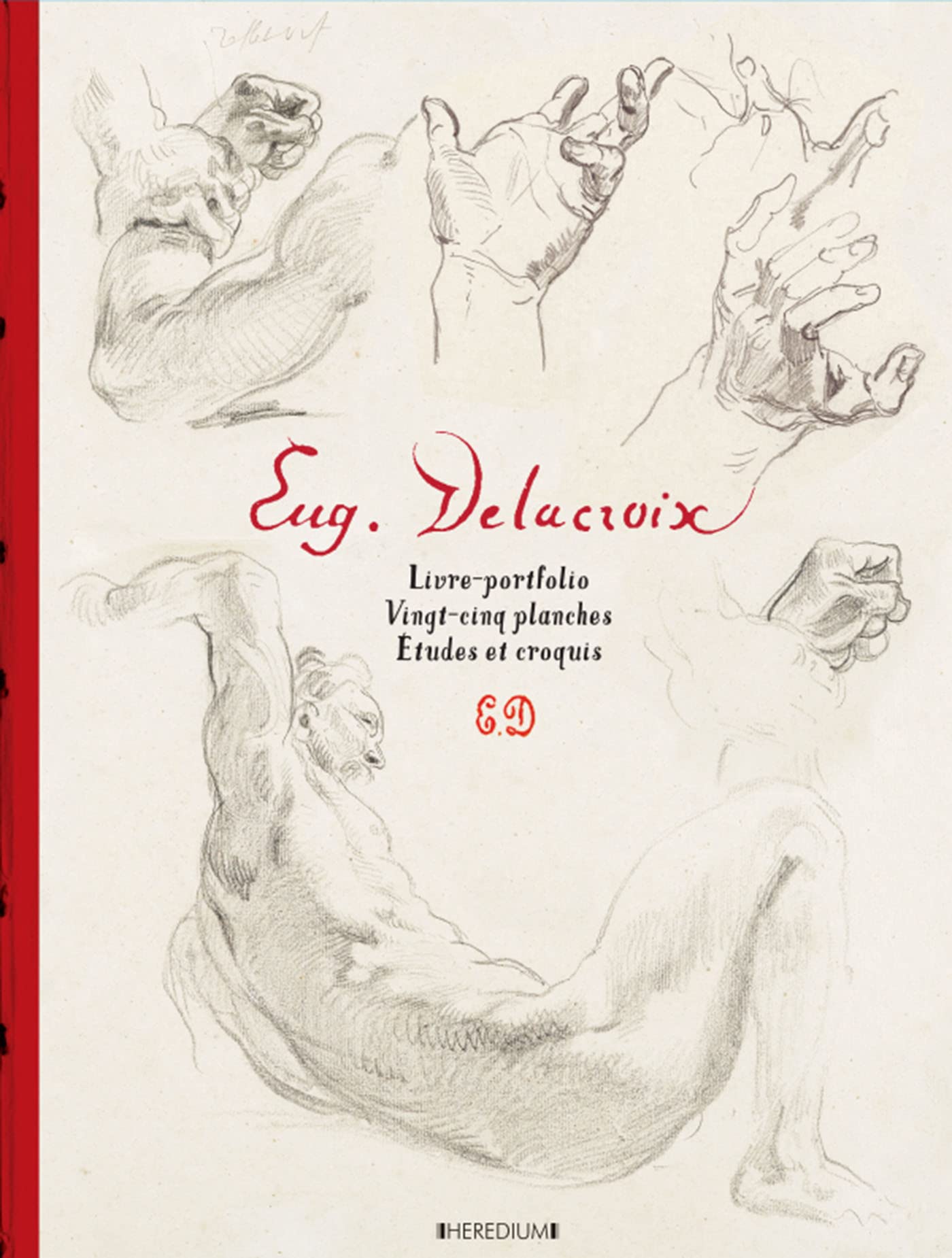 Livre portfolio delacroix book
