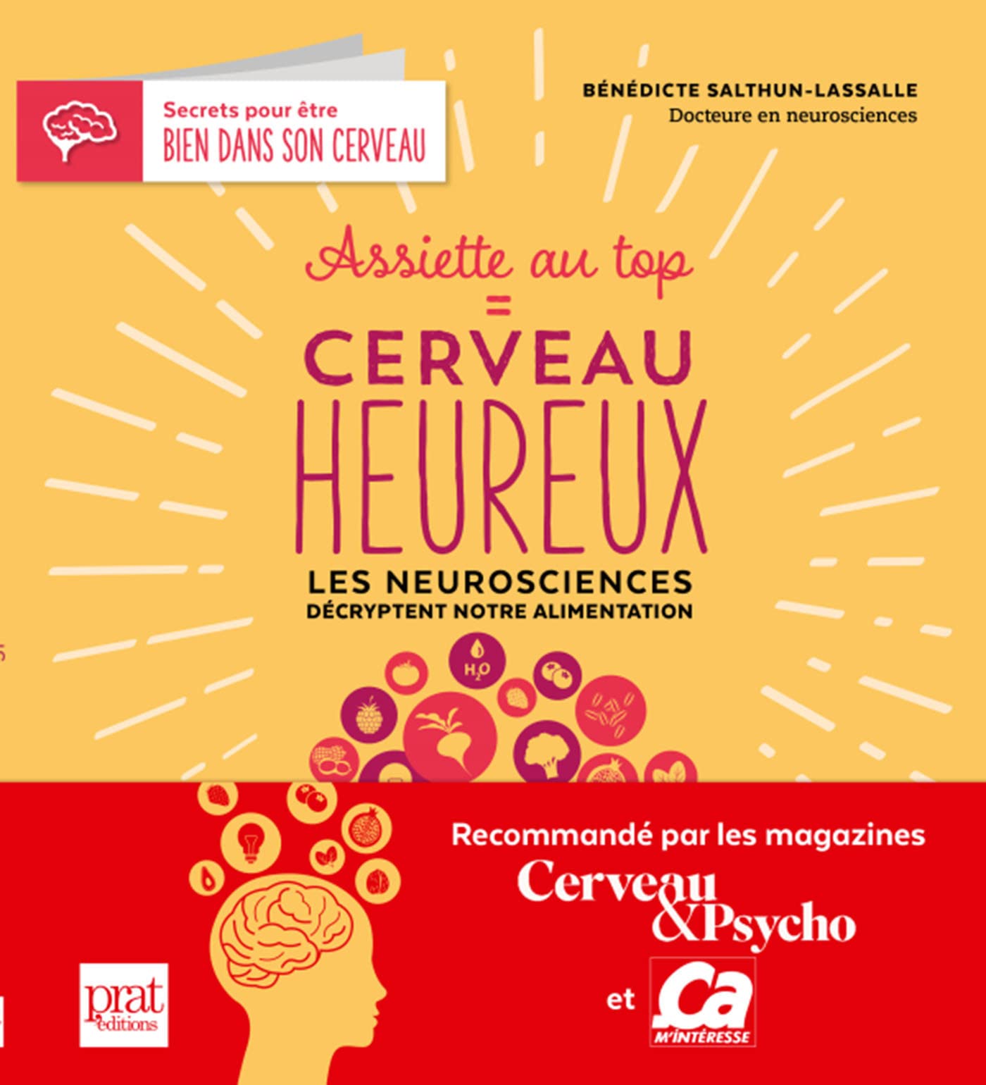 Une assiette au top un cerveau heureux book
