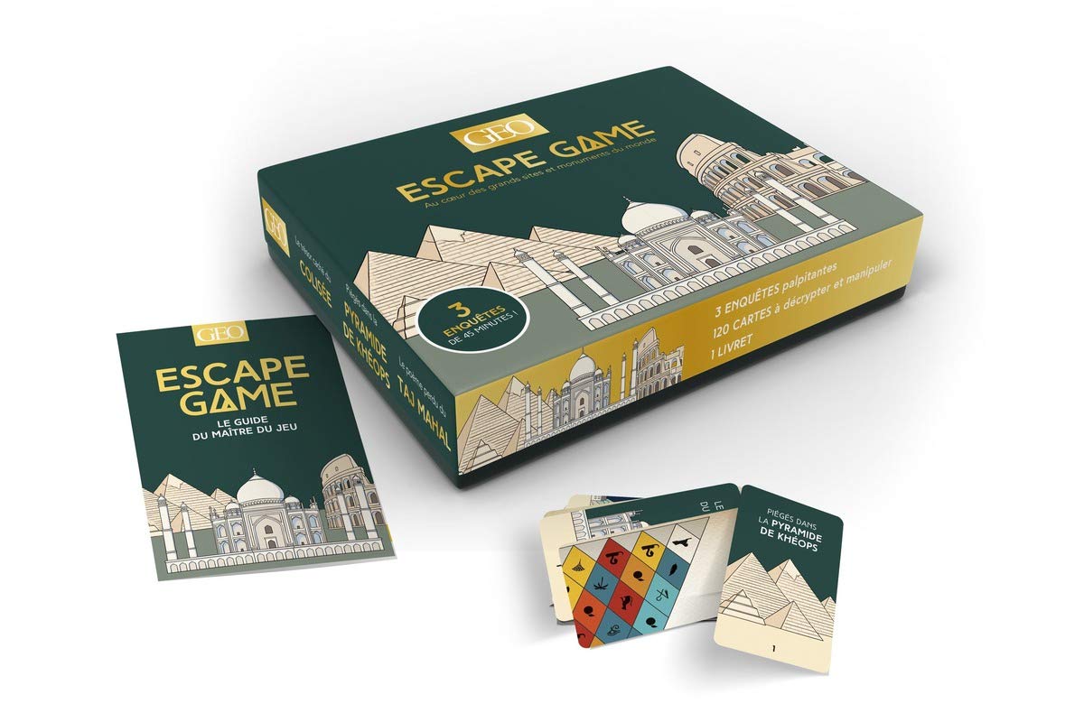 Escape Game: Au coeur des grands sites et monuments du monde Books