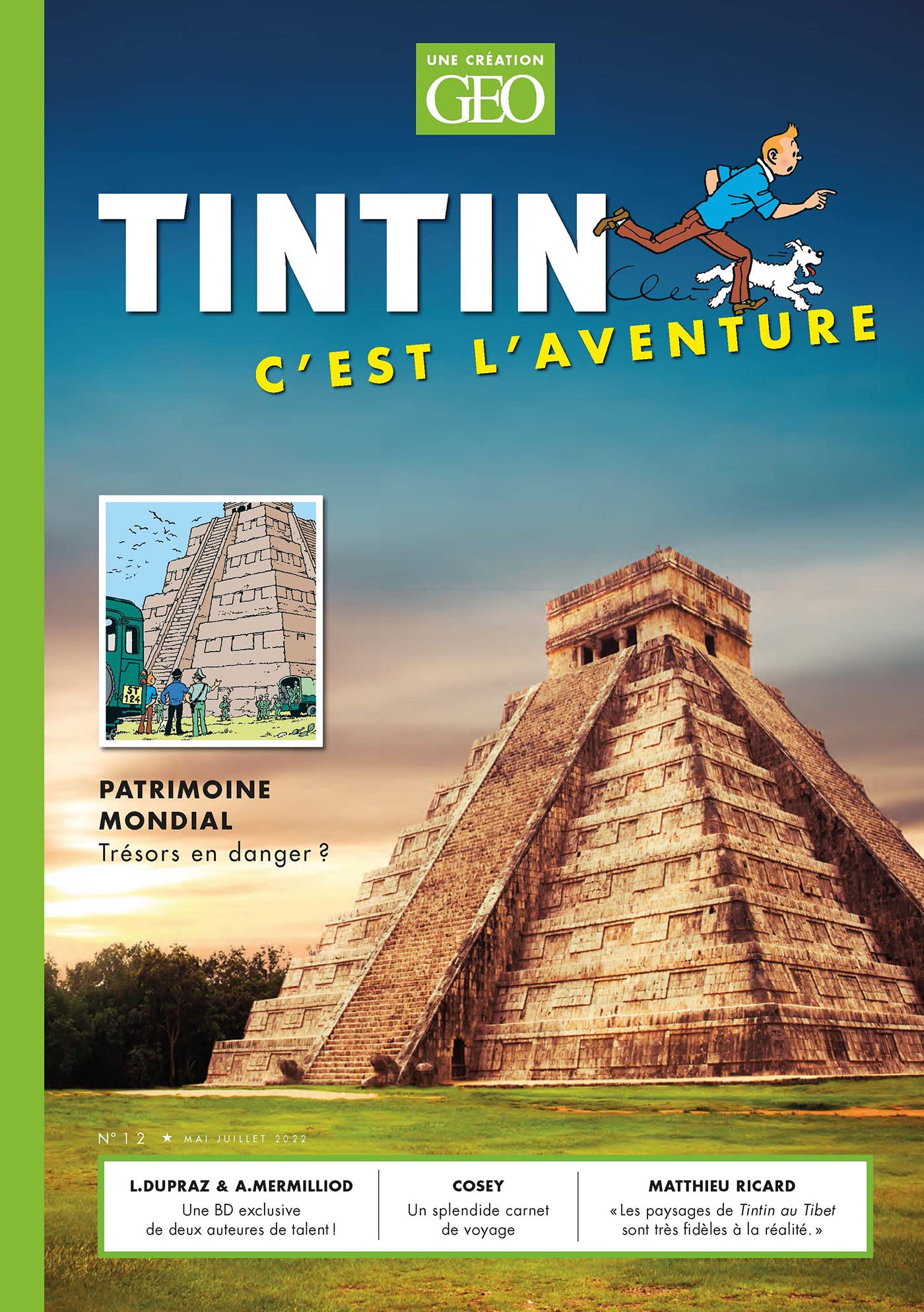 Tintin c'est l'aventure n°12 - Patrimoine mondial: Patrimoine mondial Manga