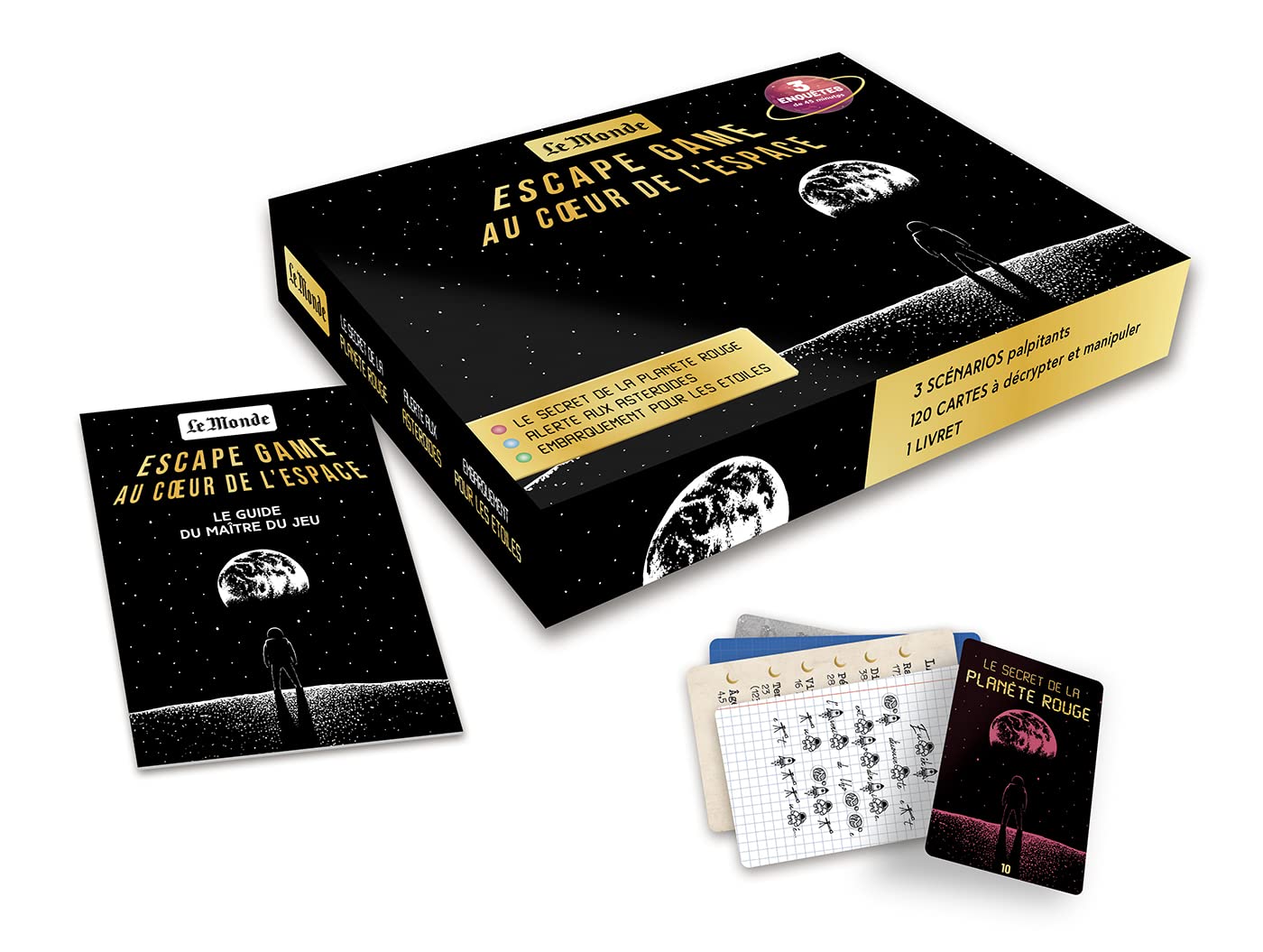 Escape game au coeur de l'espace Ned book
