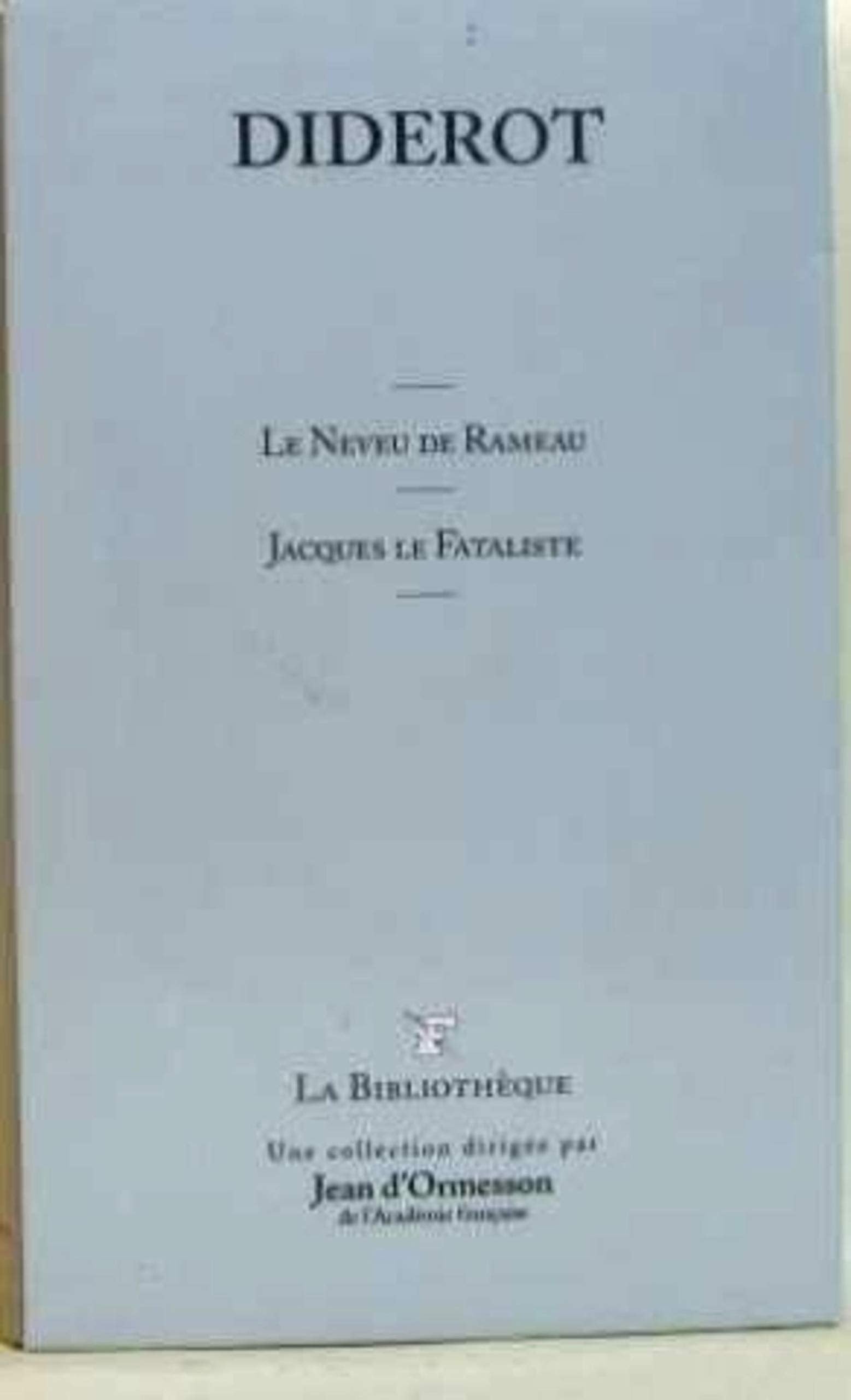 Le neuveu de Rameau - Jacques le fataliste T17 Books