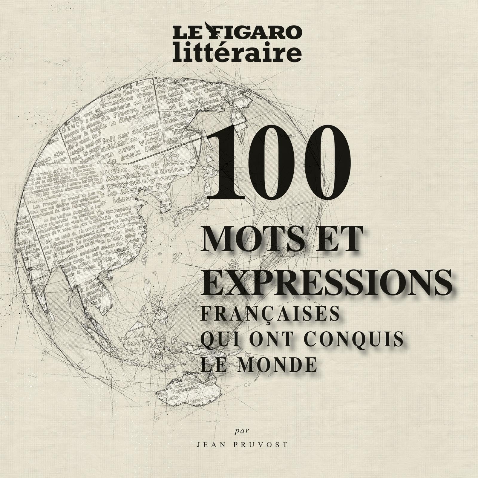 PLV de 5 guides 100 mots et expressions françaises qui ont conquis le monde book