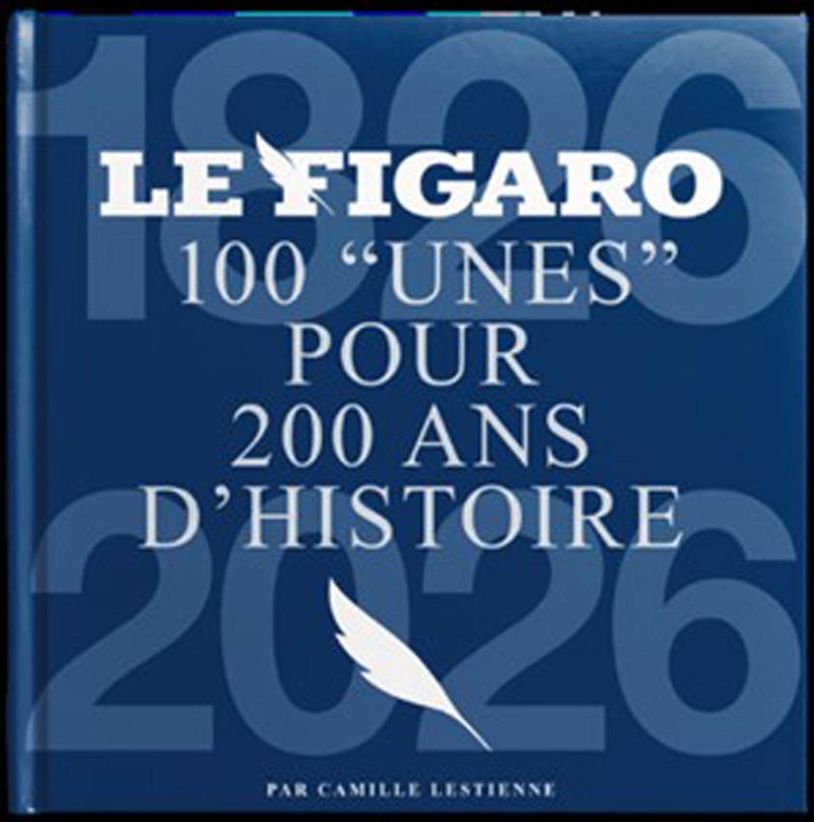 PLV du Guide 100 "Unes" pour 200 ans d'histoire - Boîtes de 5 exemplaires book