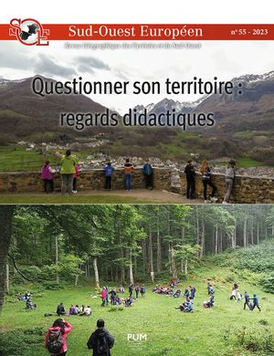 Sud-Ouest européen, n° 55. Questionner son territoire : regards didactiques book