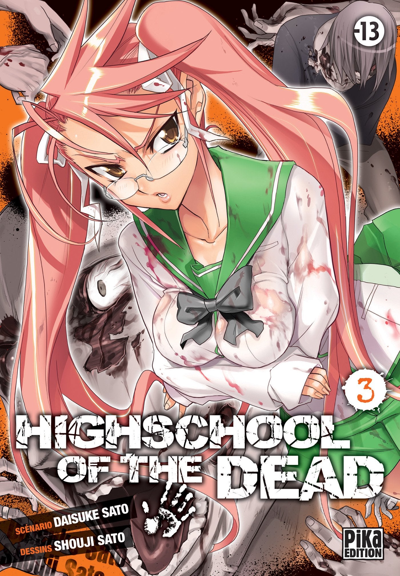 Highschool of the Dead T03 Manga