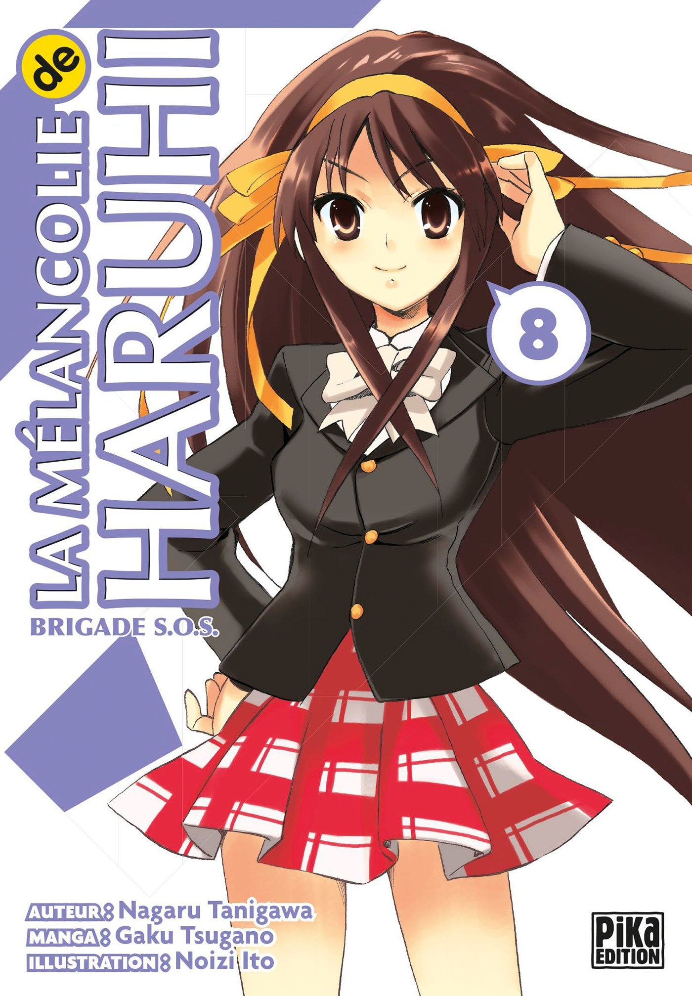 La Mélancolie de Haruhi T08: Brigade S.O.S. Manga