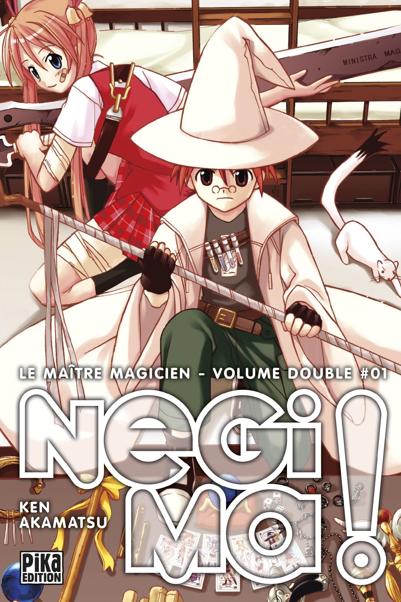 Negima ! Le Maître Magicien T01 & T02 Manga