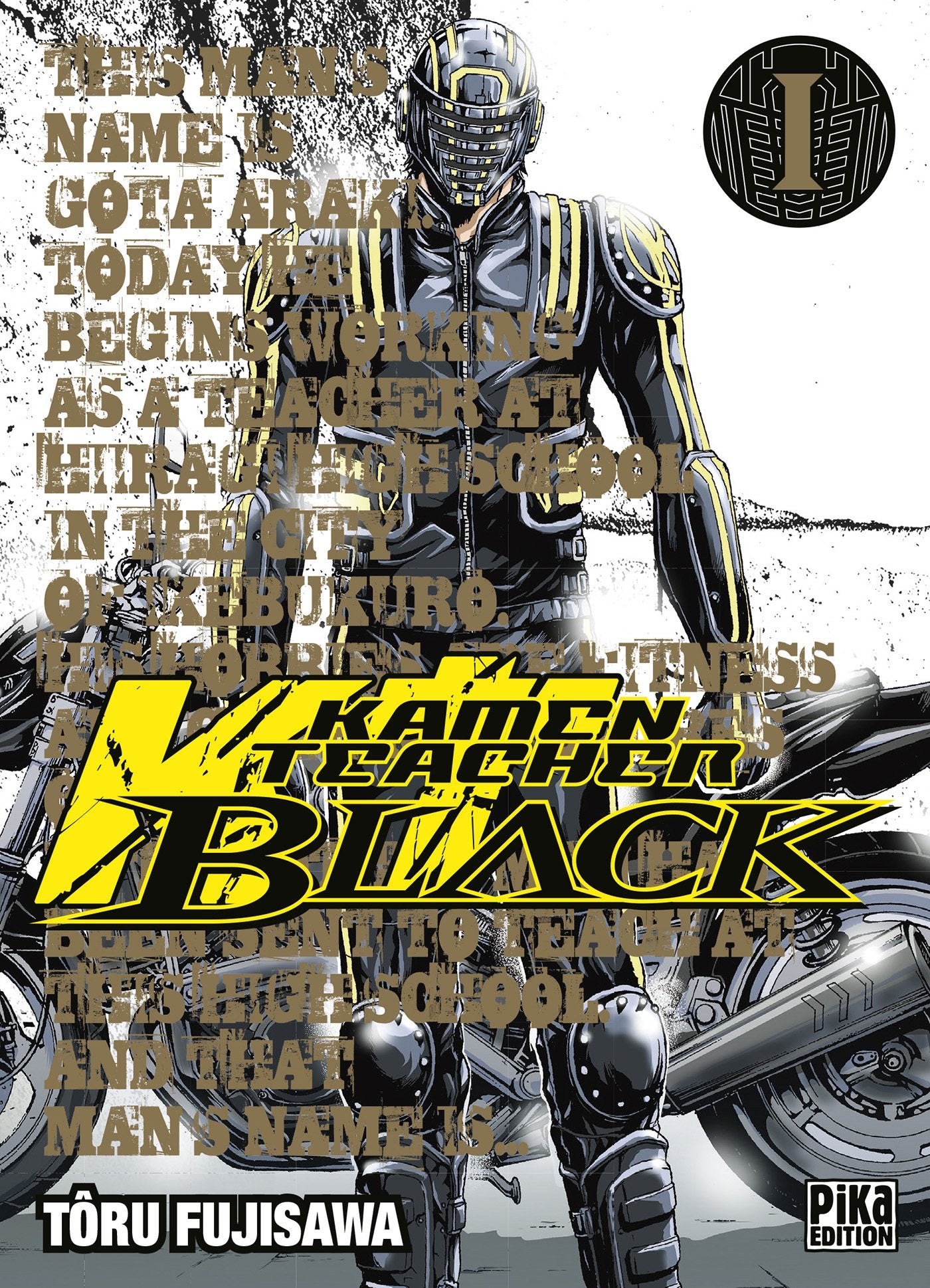 Kamen Teacher Black T01 Manga