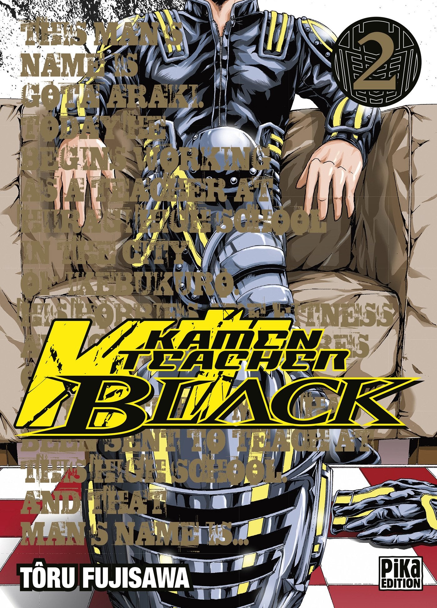 Kamen Teacher Black T02 Manga