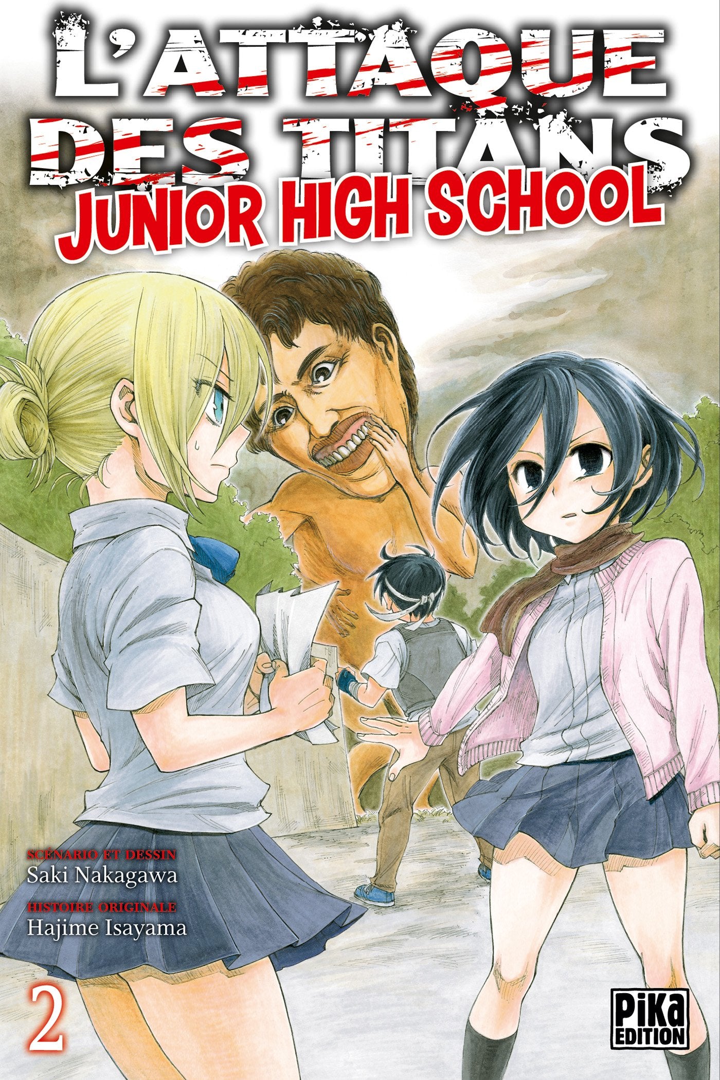 L'Attaque des Titans - Junior High School T02 Manga