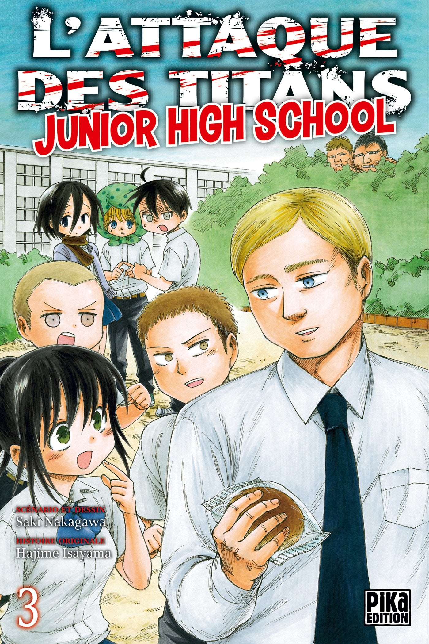 L'Attaque des Titans - Junior High School T03 Manga
