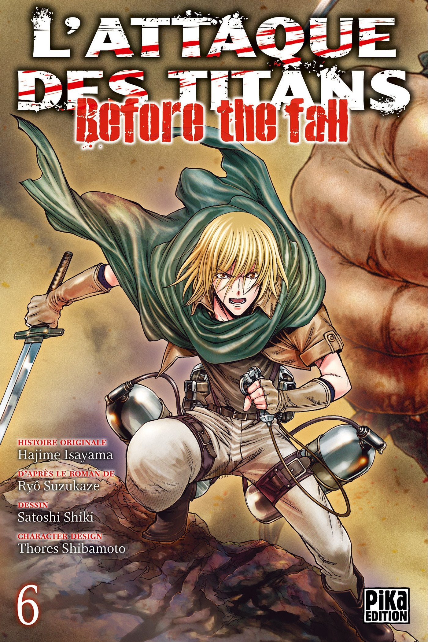 L'Attaque des Titans - Before the Fall T06 book