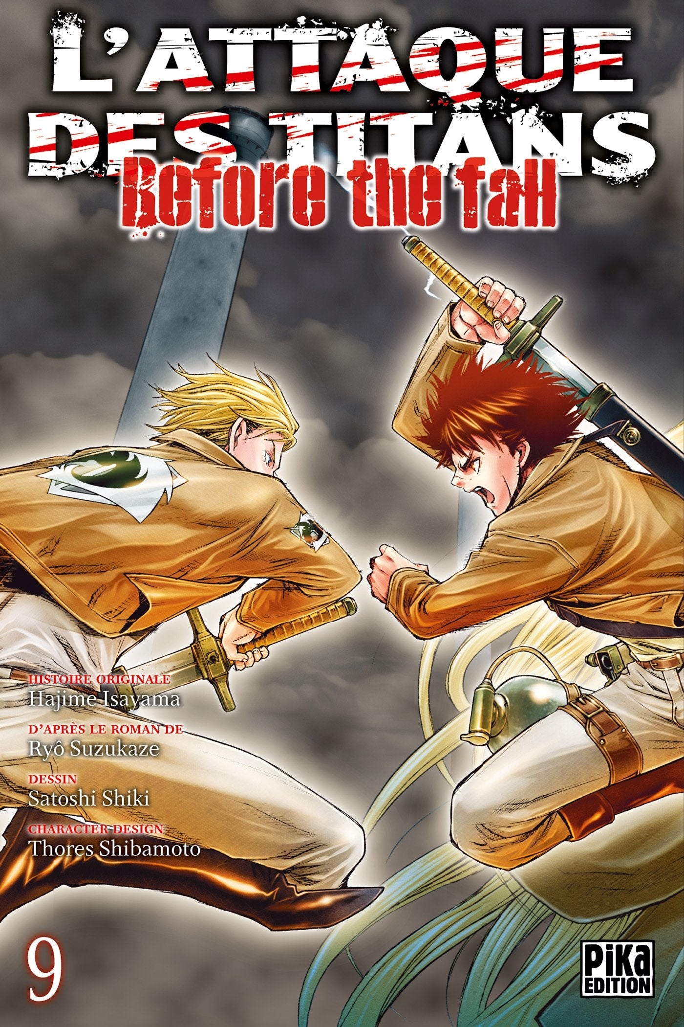 L'Attaque des Titans - Before the Fall T09 Manga