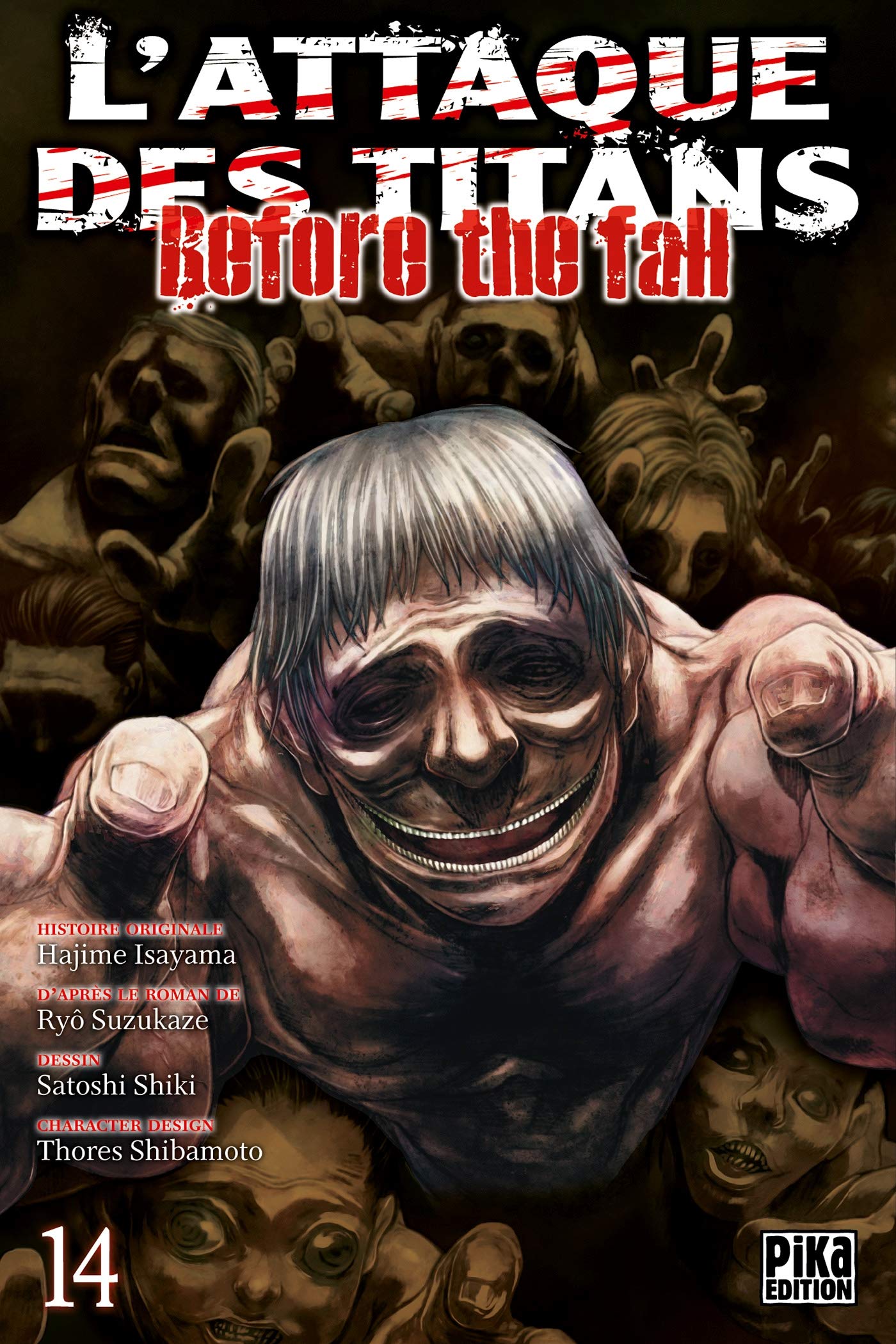 L'Attaque des Titans - Before the Fall T14 book