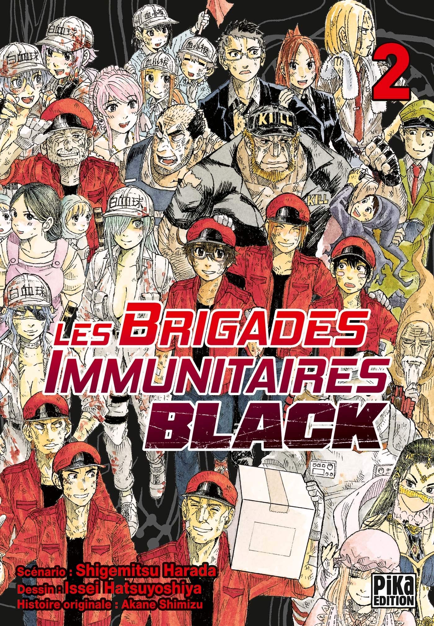 Les Brigades Immunitaires Black T02 Manga