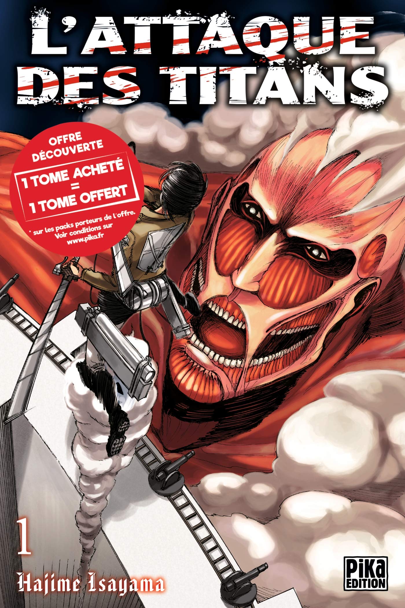 L'Attaque des Titans Pack Découverte T01 et T02 book
