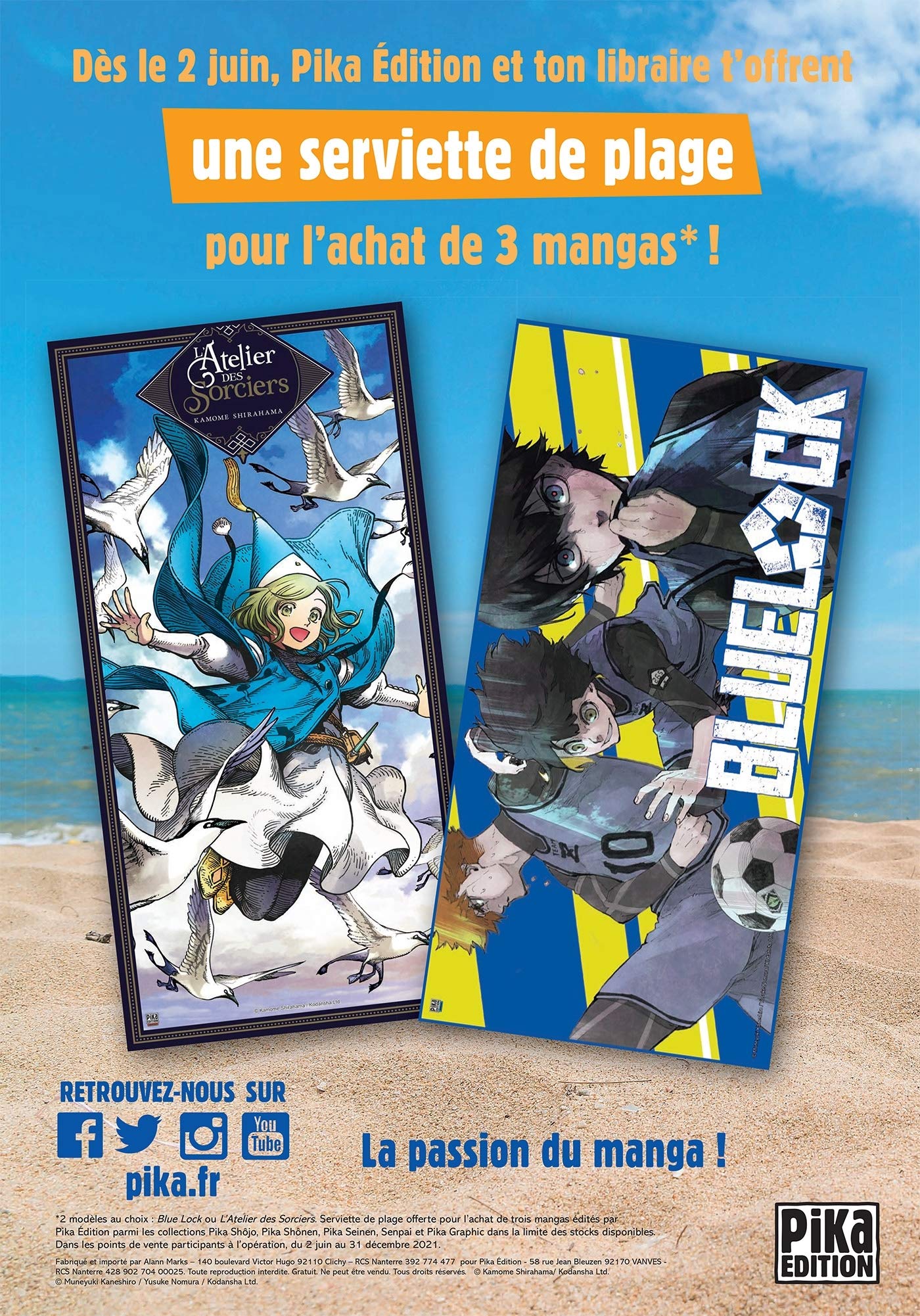 Colis 36ex + 2 gratuits Opé Pika été 2021 book